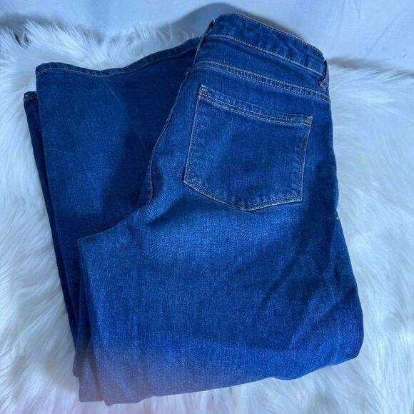 Boden The York Cropped Wide Leg Jeans Sz 2 - Picture 5 of 10